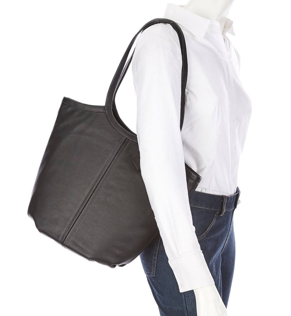 Coach Bea Tote Black Leather Top Zip Shoulder Handbag NWT